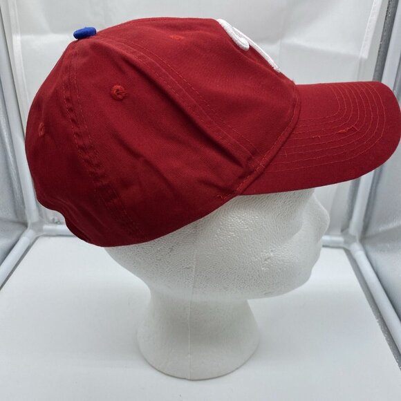 Philadelphia Phillies Red Youth Baseball Hat Cap Adjustable Hook Loop MLB - Picture 2 of 8